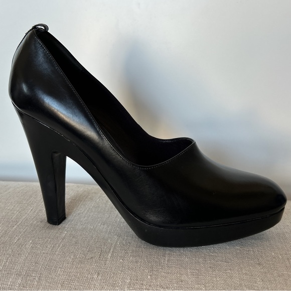 SOLD-Jil Sander leather platforms - Picture 10 of 11